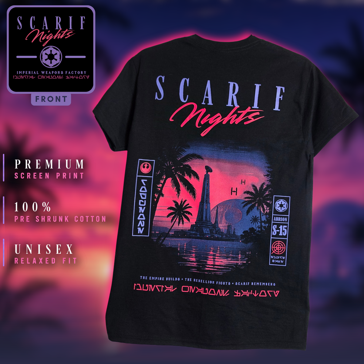 "Scarif Nights" Premium Tee