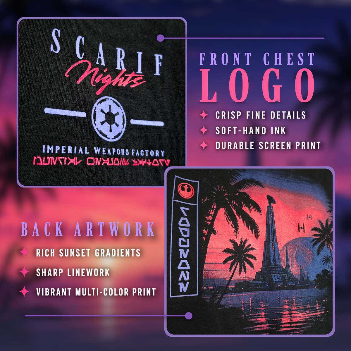 "Scarif Nights" Premium Tee