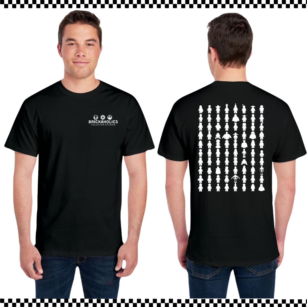 Minifigs Tee - Black