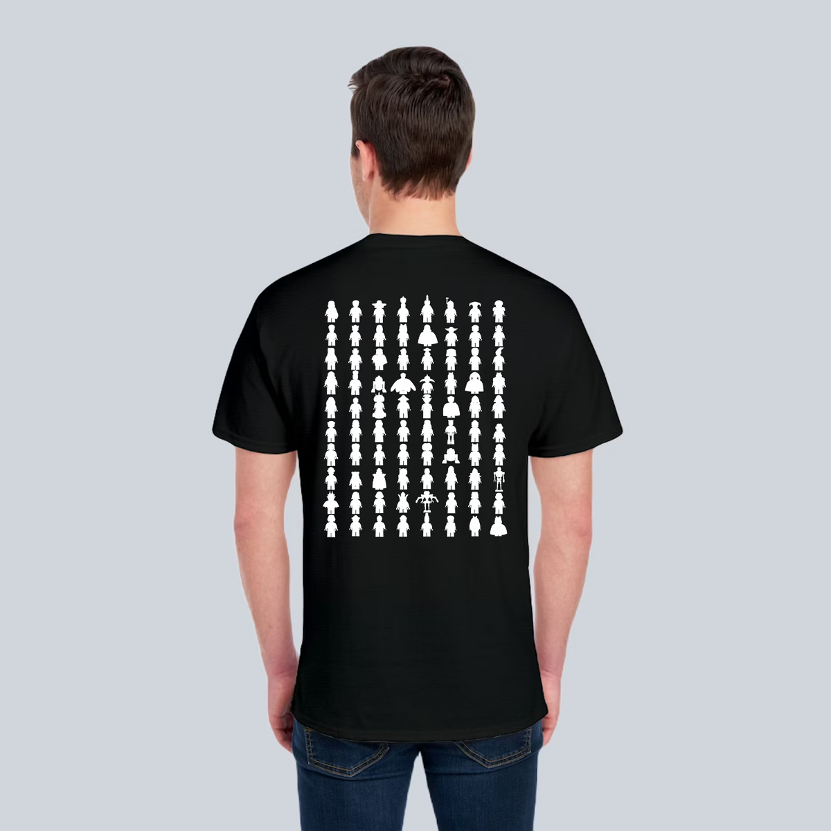 Minifigs Tee - Black