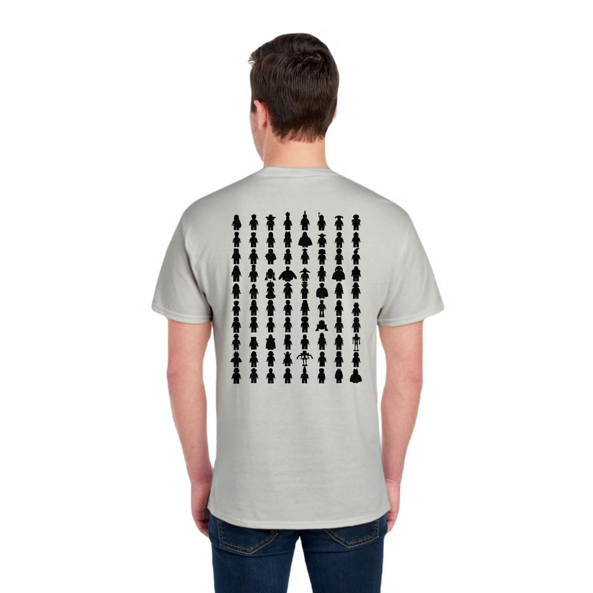 Minifigs Tee - Ice Gray