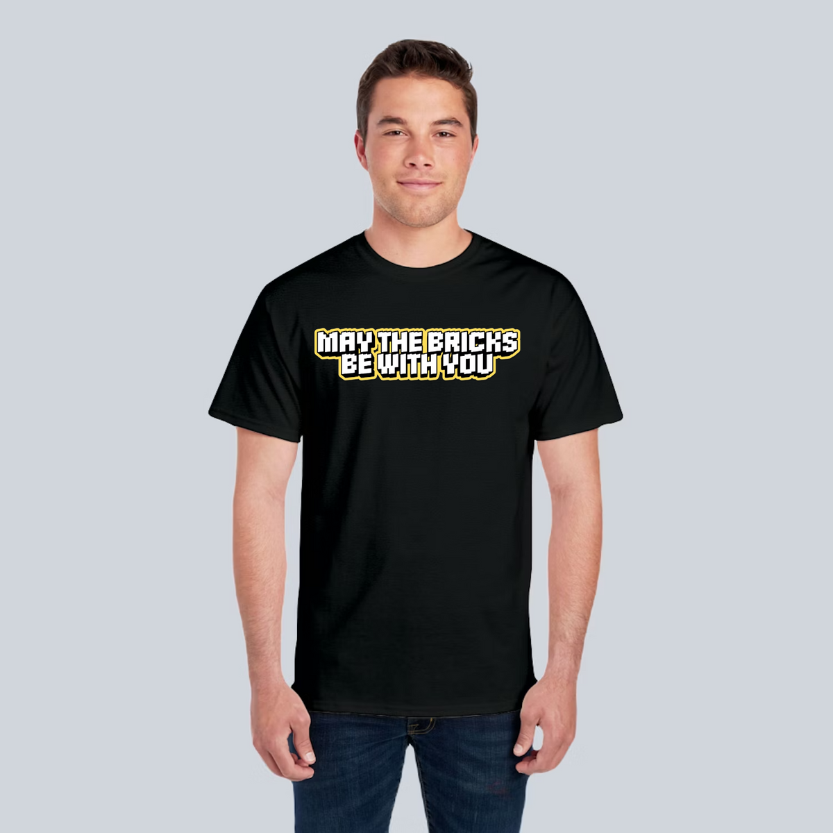 May the Bricks Be With You" Tee - Black