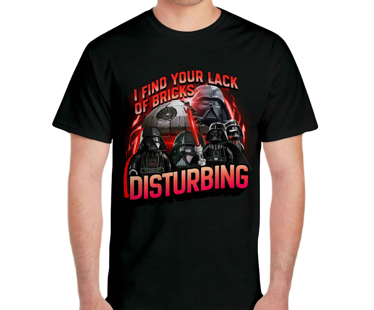 Disappointed Vader Tee - Black